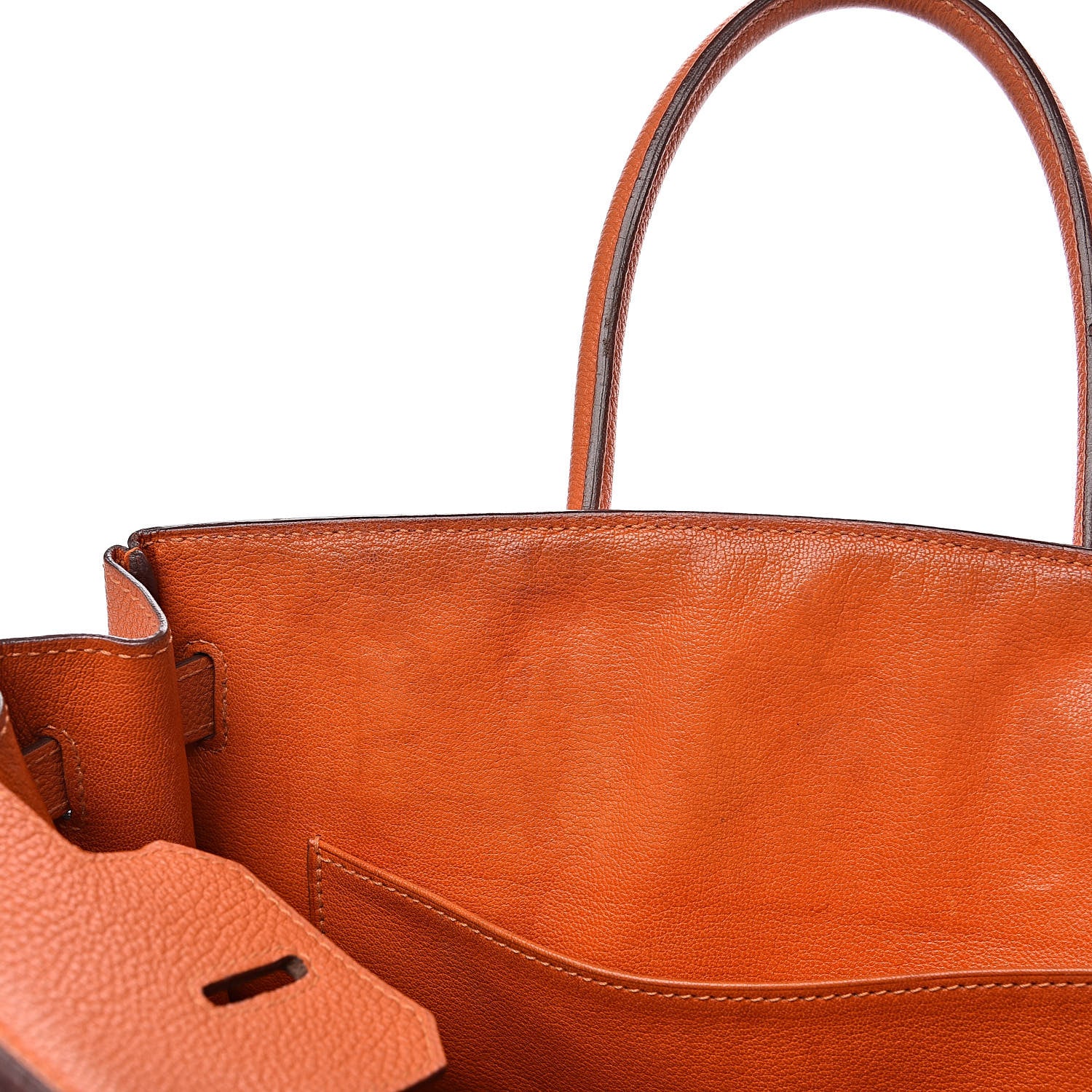 Hermes Togo Birkin 30 Orange 29 of 32