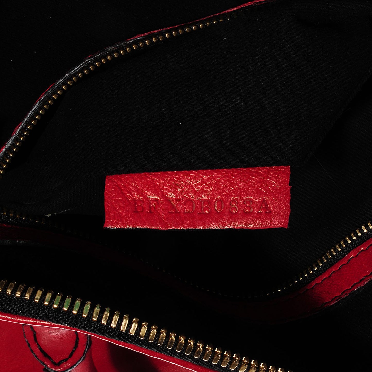 Petale Dome Bag Red