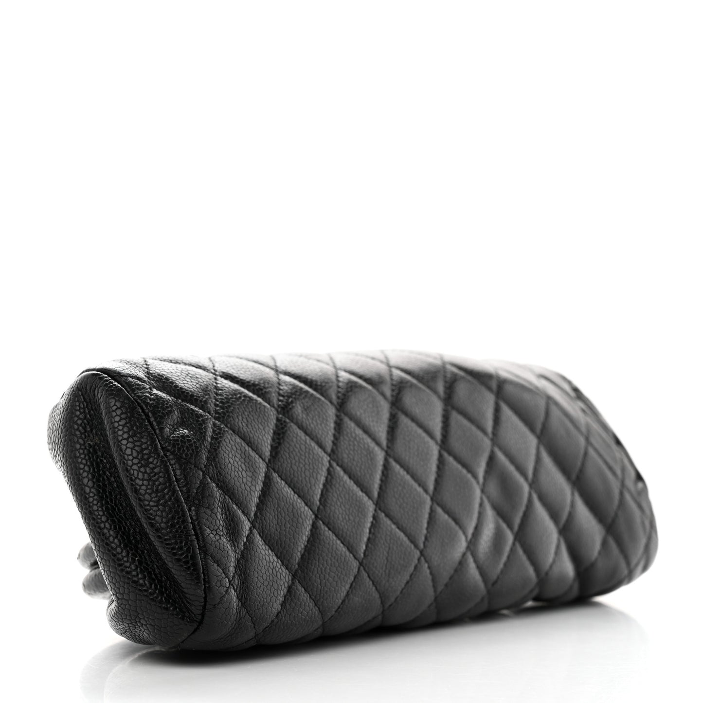 Caviar Quilted Timeless Clutch Black