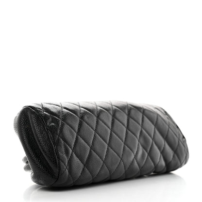 Chanel Caviar Quilted Timeless Clutch Black 3 of 7