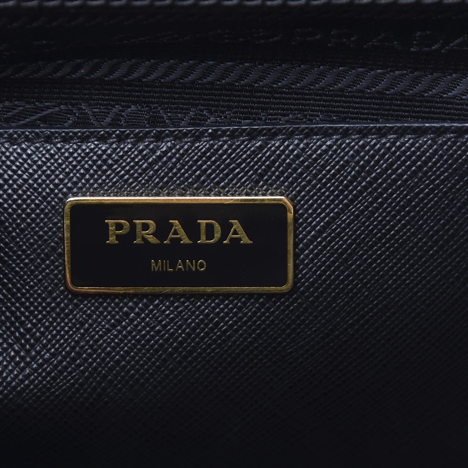 Prada Saffiano Medium Galleria Double Zip Tote Black 8 of 14