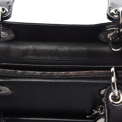 Christian Dior Calfskin Large Lady Dior Pockets Black 10 of 10