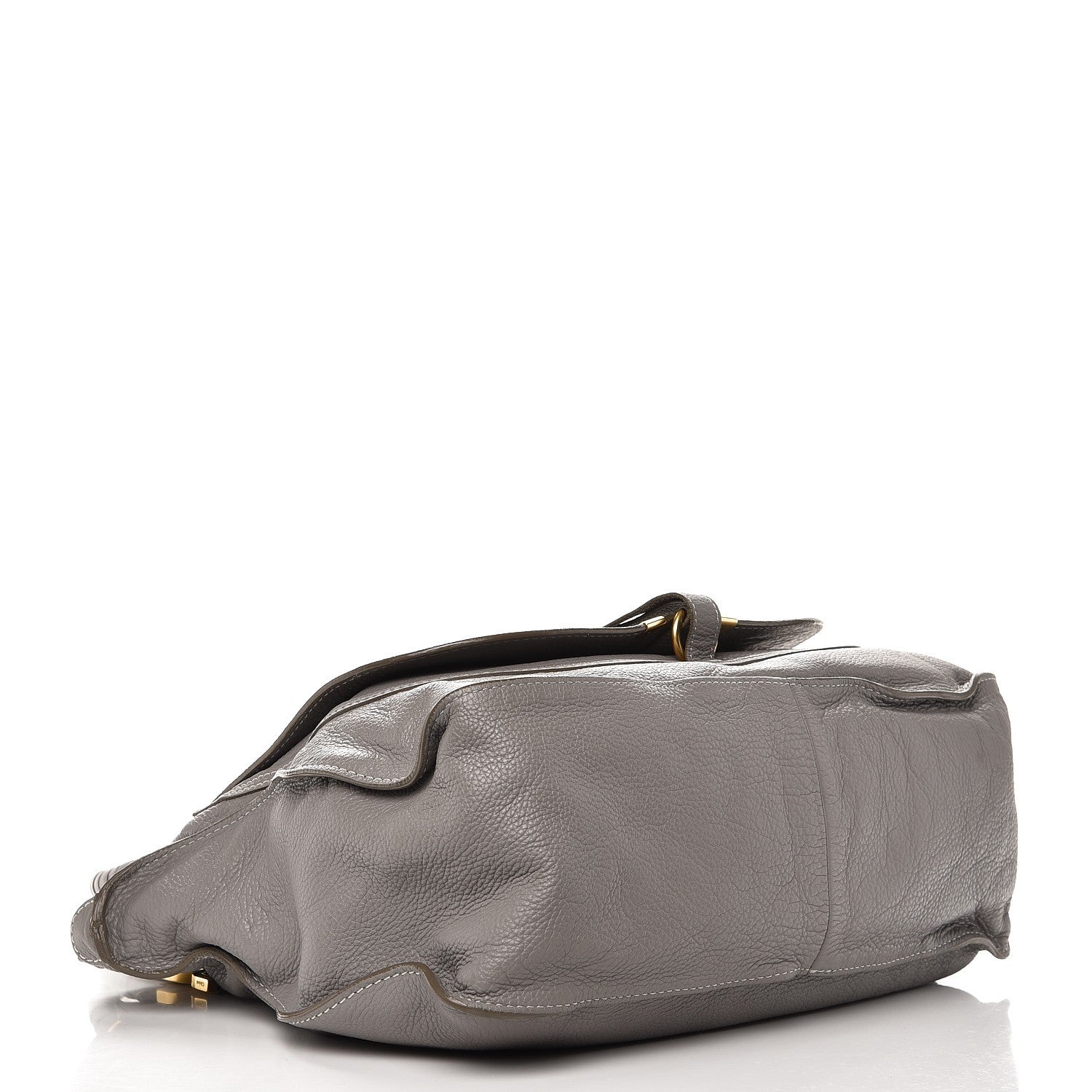Chloe Calfskin Large Marcie Satchel Cashmere Grey 4 of 8