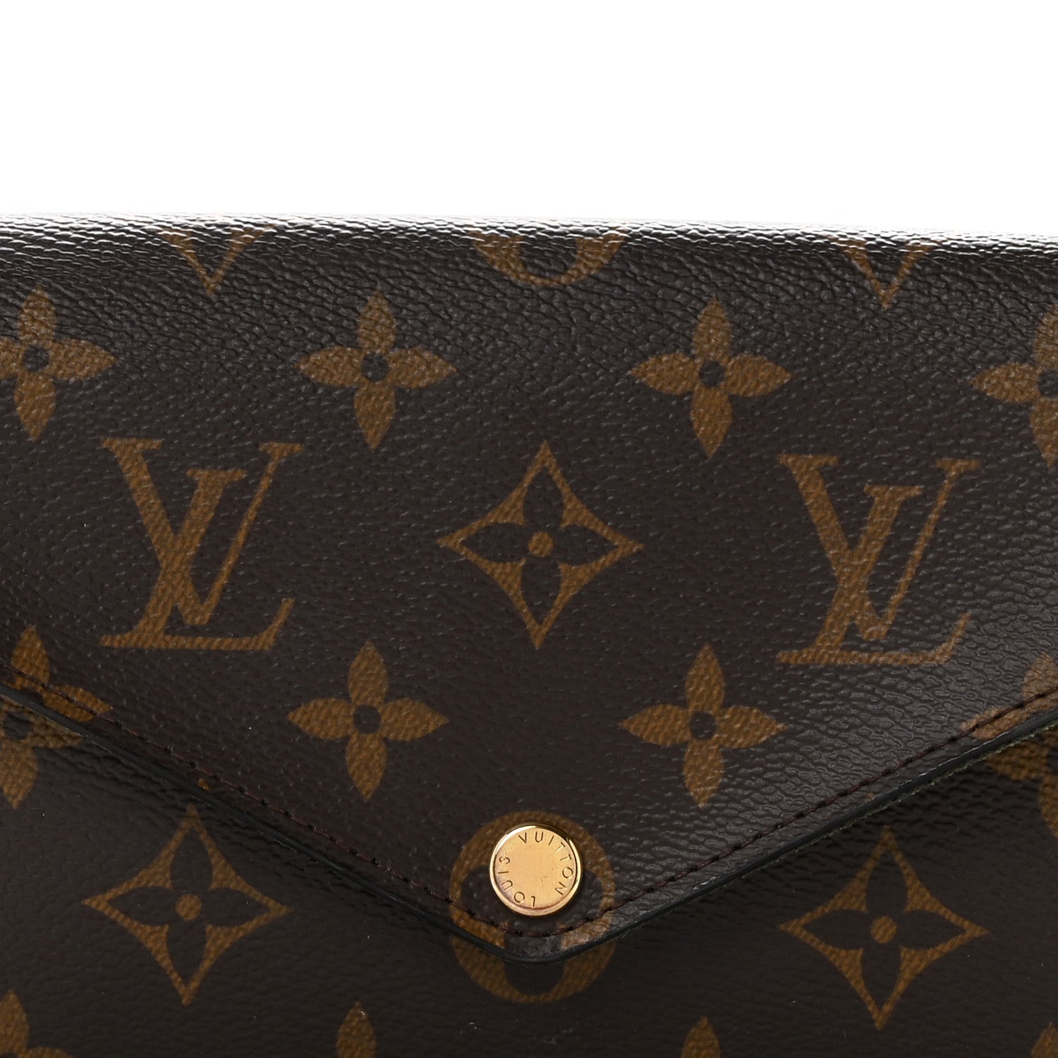 Louis Vuitton Monogram Felicie Strap & Go Kaki 7 of 11