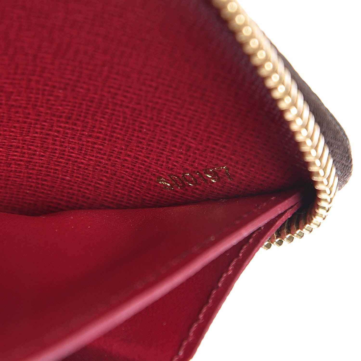 Louis Vuitton Monogram Clemence Wallet Fuchsia 7 of 8