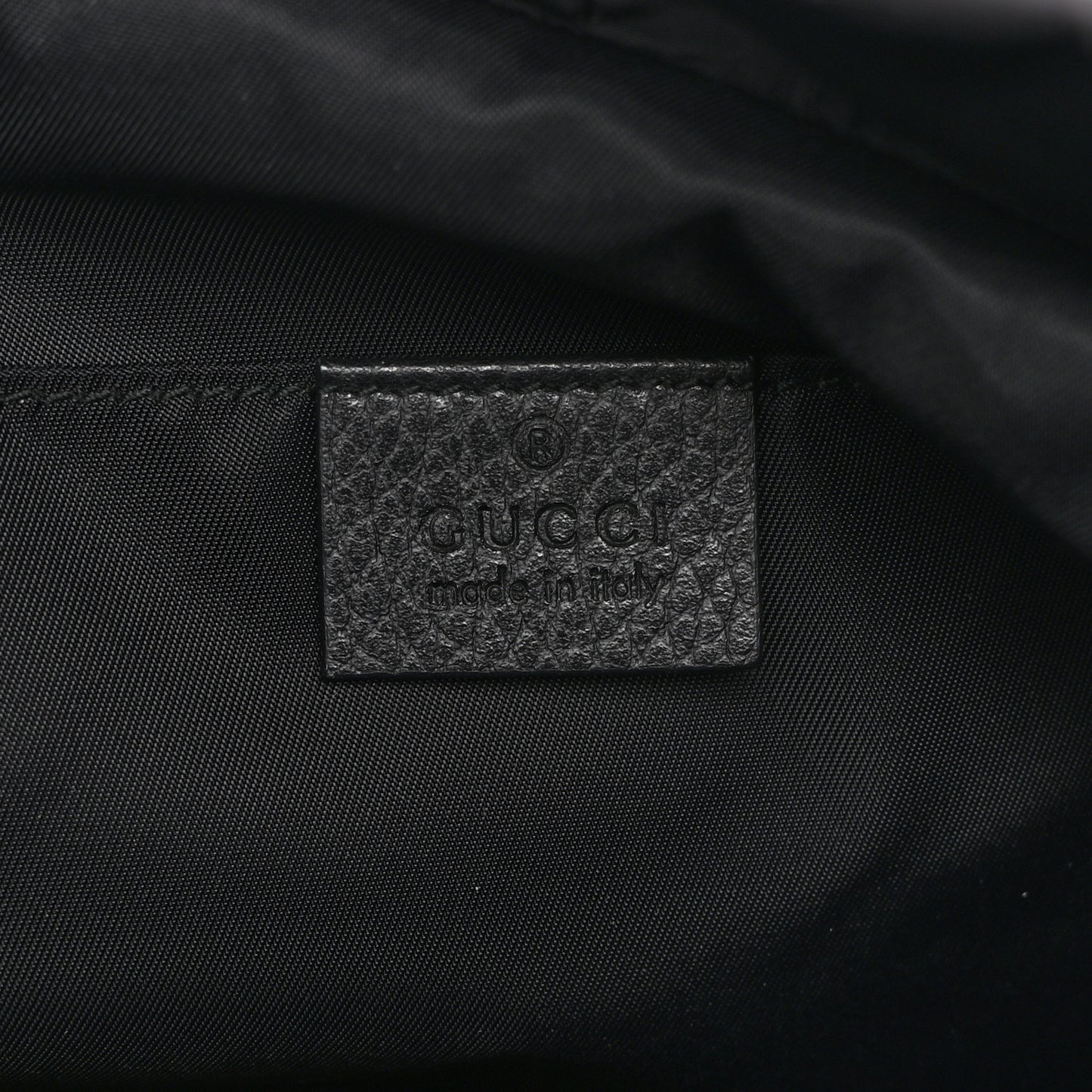 Nylon Monogram Small Single Buckle Backpack Black