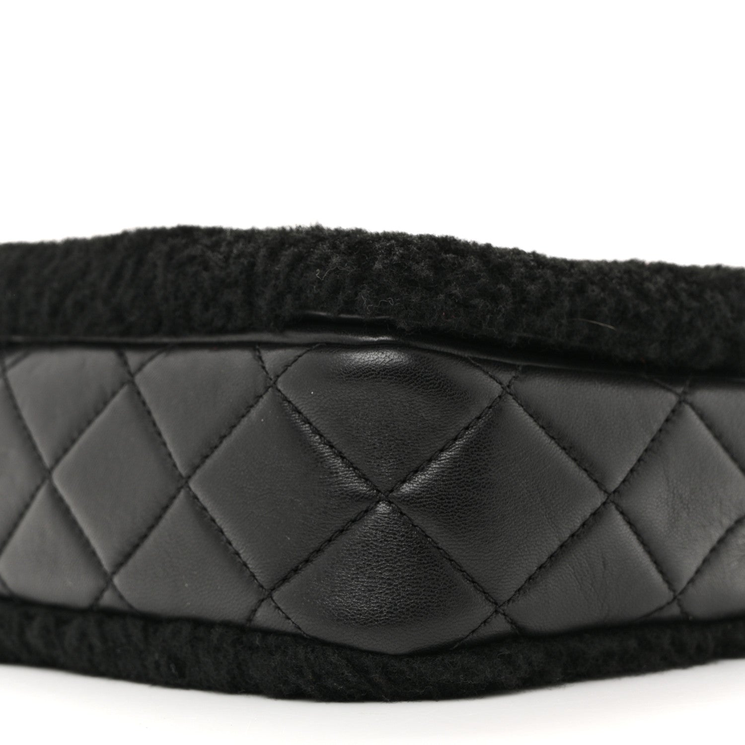 Chanel Shearling Lambskin Medium Chanel 100% Flap Black 10 of 10