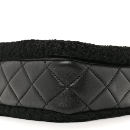 Chanel Shearling Lambskin Medium Chanel 100% Flap Black 10 of 10