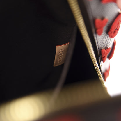 Louis Vuitton Monogram Tuffetage Deauville Cube Red 11 of 12