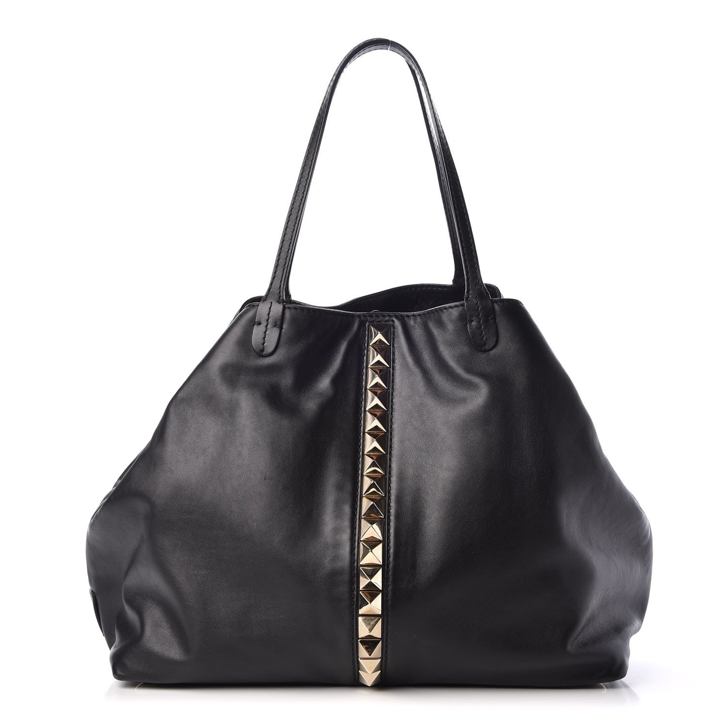 Valentino Garavani Calfskin Va Va Voom Tote Black 1 of 13