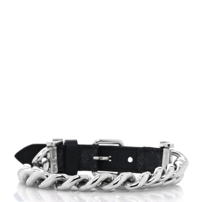 Louis Vuitton Monogram Eclipse Chain Bracelet 3 of 5