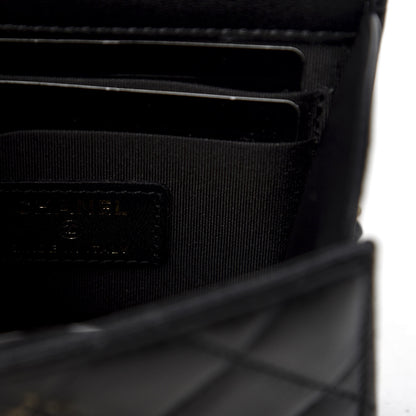Chanel Lambskin Quilted Mini Trendy CC Chain Wallet Black 8 of 12