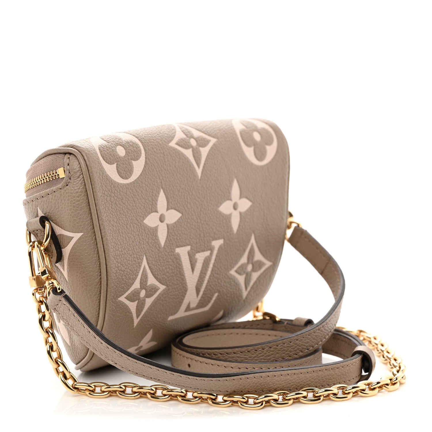 Louis Vuitton Empreinte Mini Bumbag Tourterelle Cream 3 of 10
