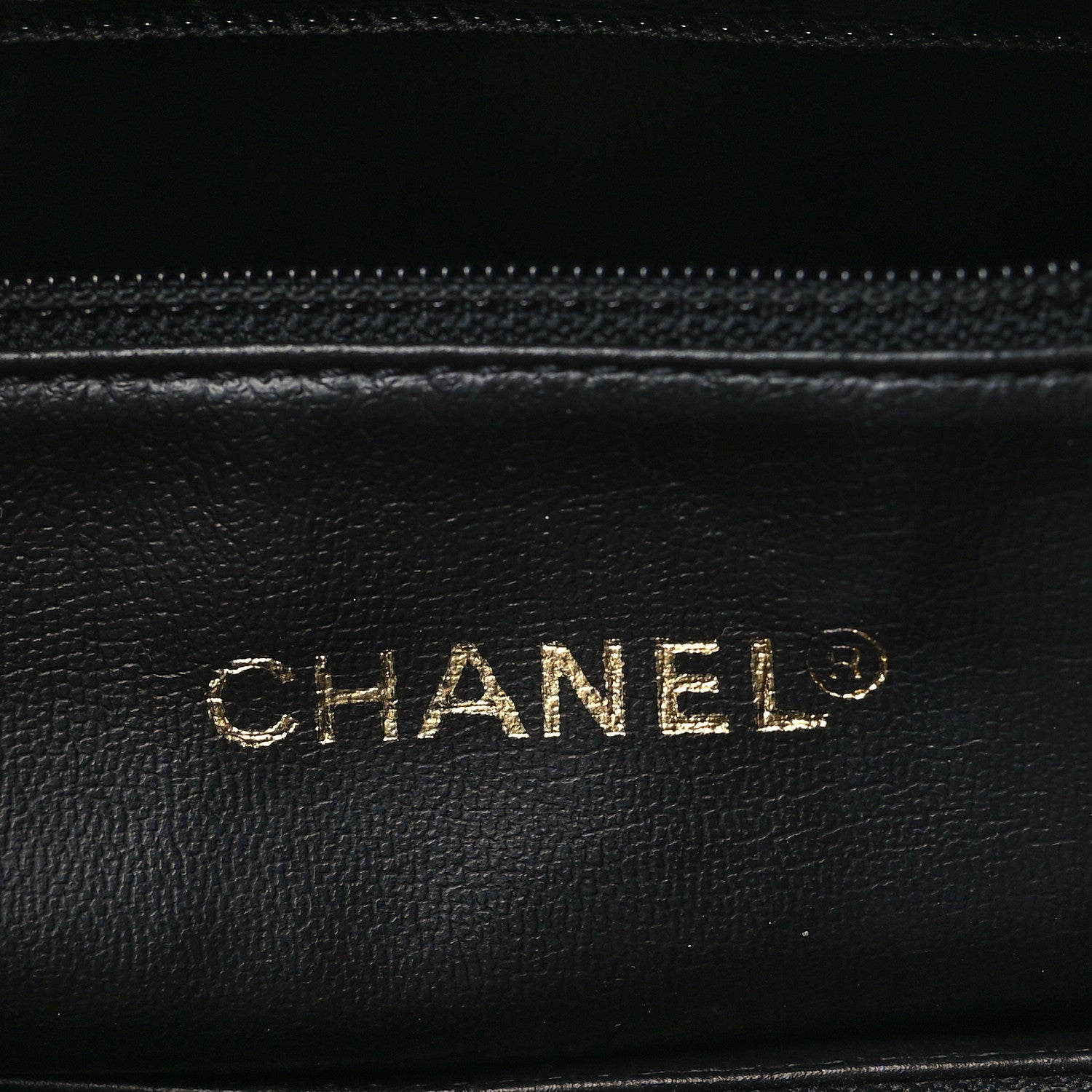 Chanel Caviar CC Shopper Tote Black 6 of 10