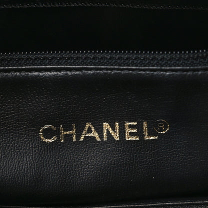 Chanel Caviar CC Shopper Tote Black 6 of 10