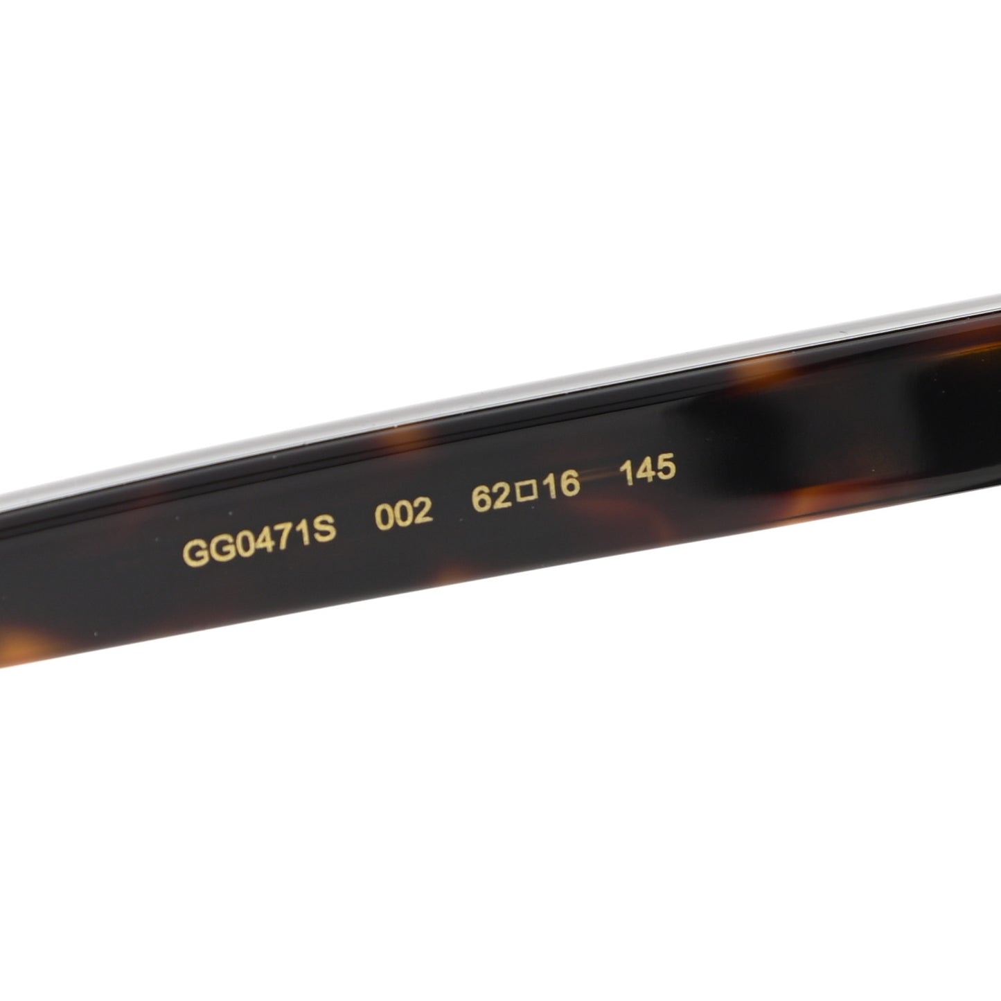 Acetate Oversize Square Frame GG0471S Sunglasses Tortoise