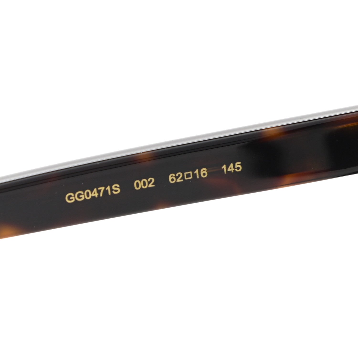 Gucci Acetate Oversize Square Frame GG0471S Sunglasses Tortoise 5 of 8