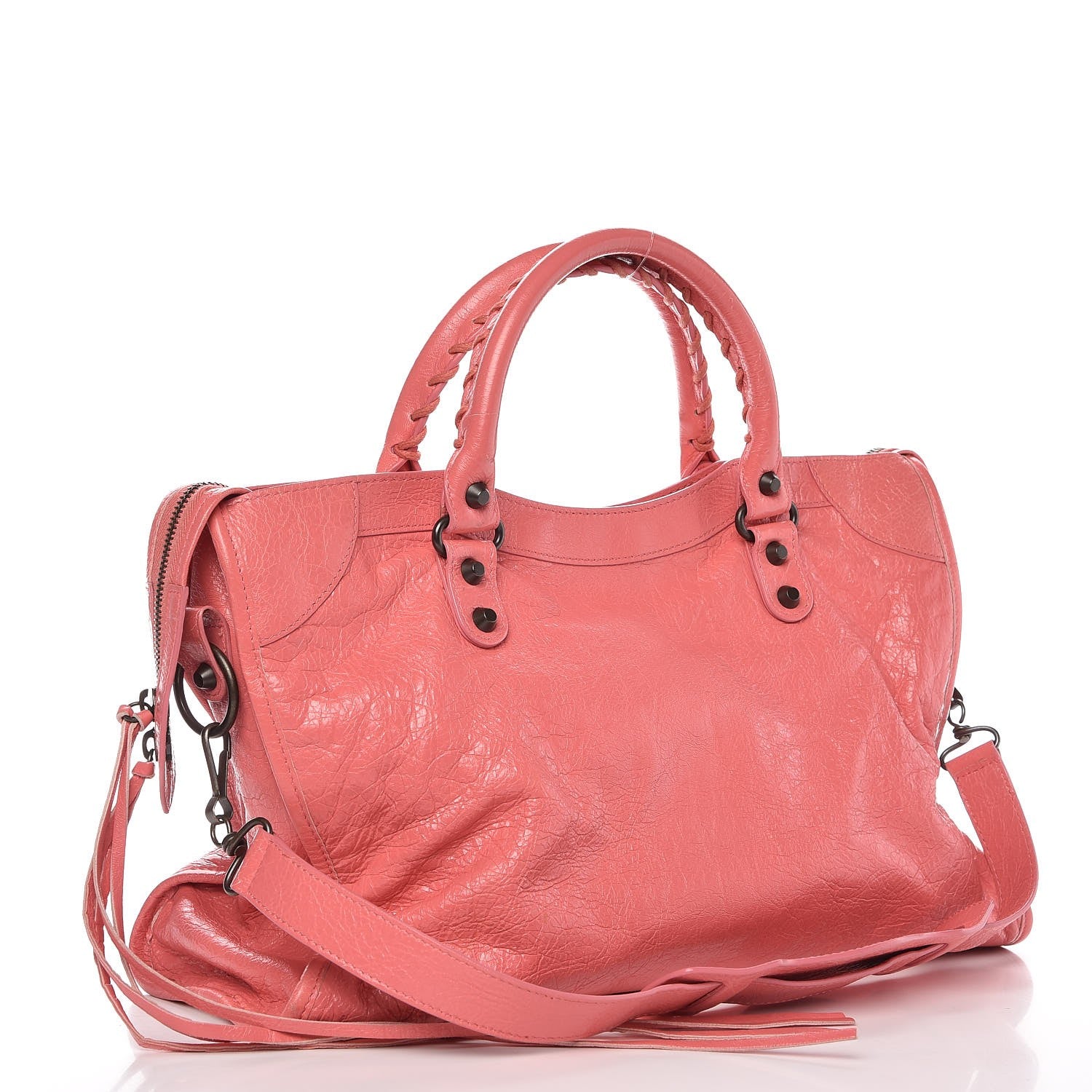 Balenciaga Agneau Classic Hardware City Rose Jaipur 4 of 8