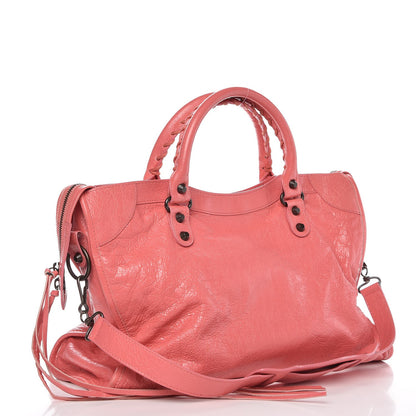 Balenciaga Agneau Classic Hardware City Rose Jaipur 4 of 8