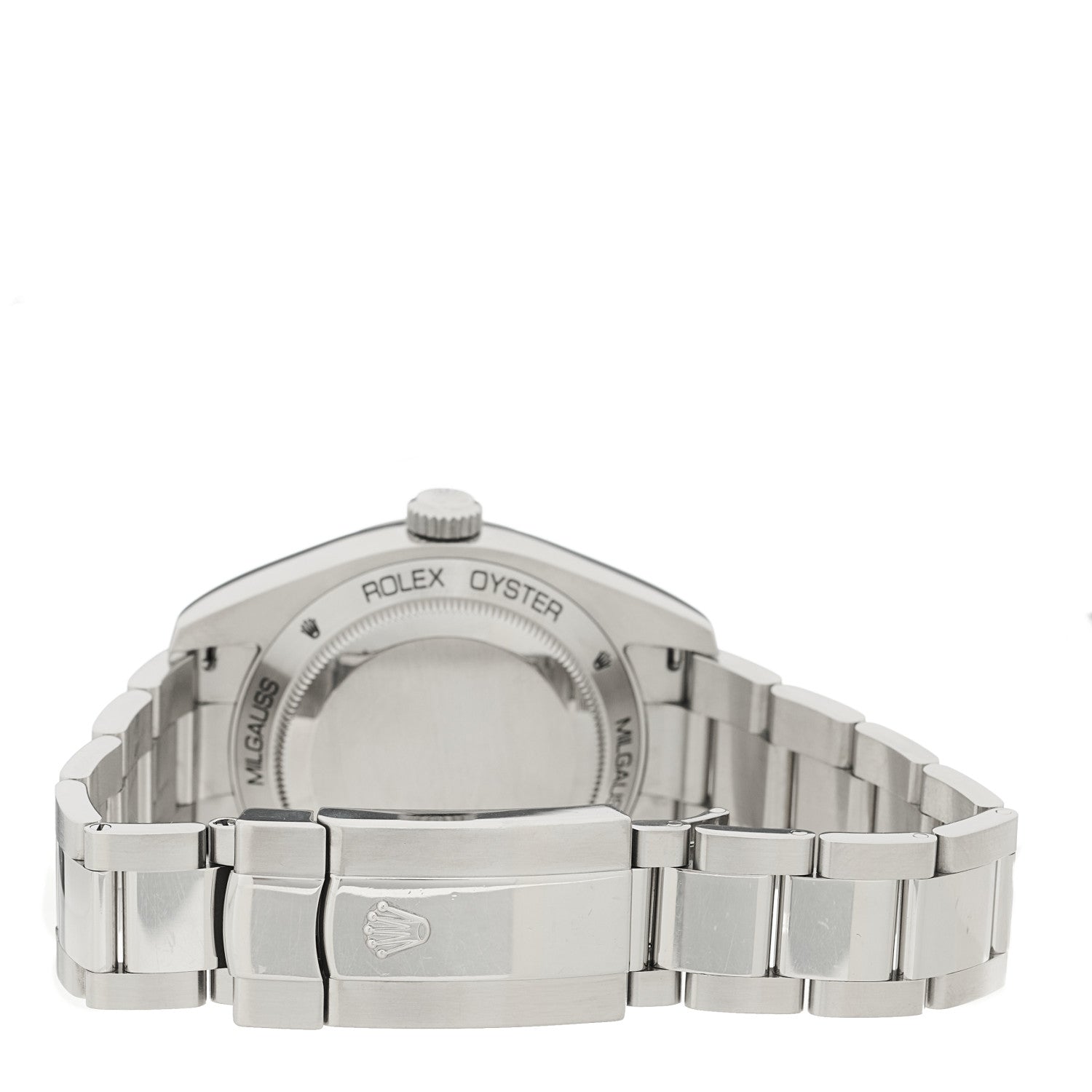 Rolex Stainless Steel 40mm Oyster Perpetual Milgauss Watch Black Dial 116400GV 3 of 4