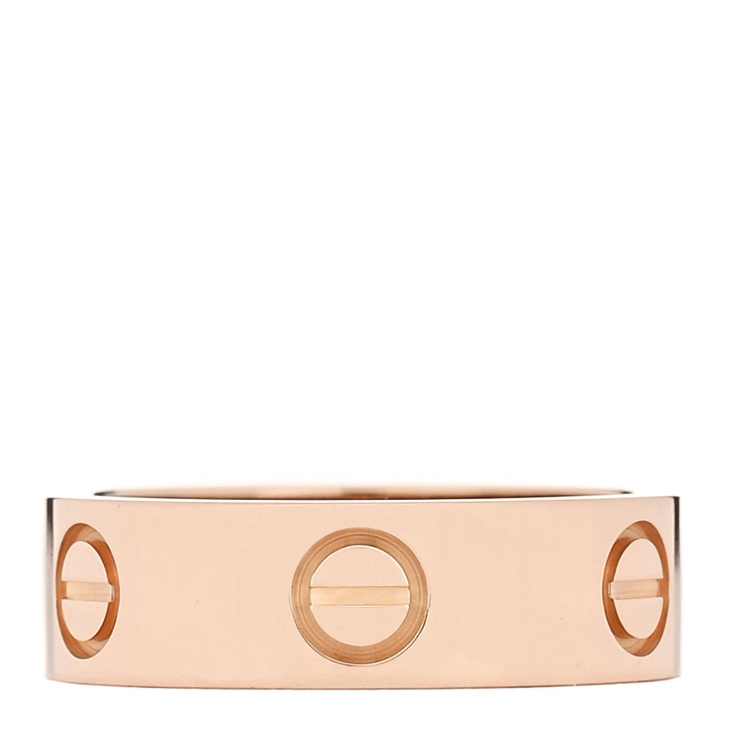 18K Pink Gold 5.5mm LOVE Ring 51 5.75