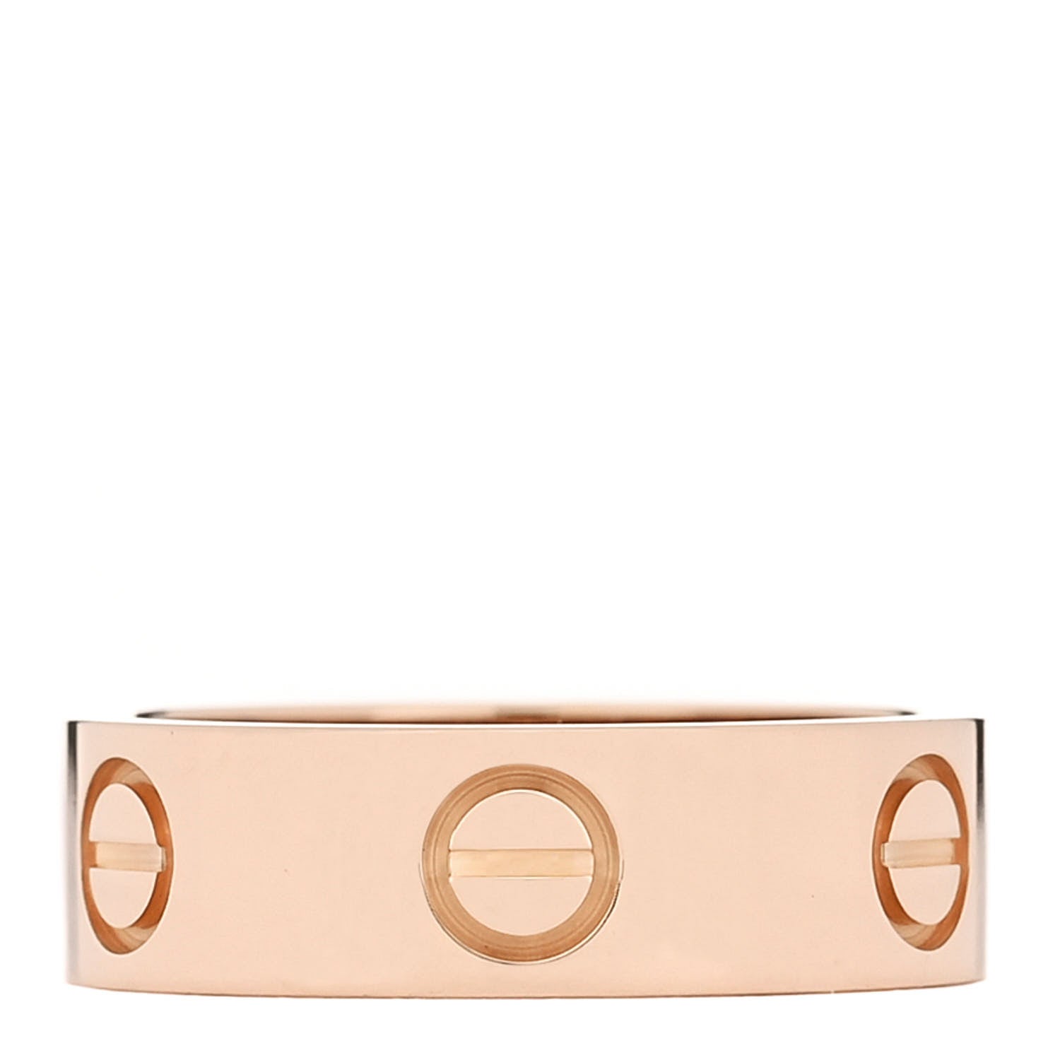 Cartier 18K Pink Gold 5.5mm LOVE Ring 51 5.75 3 of 4