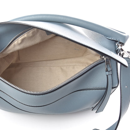 Loewe Calfskin Medium Puzzle Bag Stone Blue 5 of 9