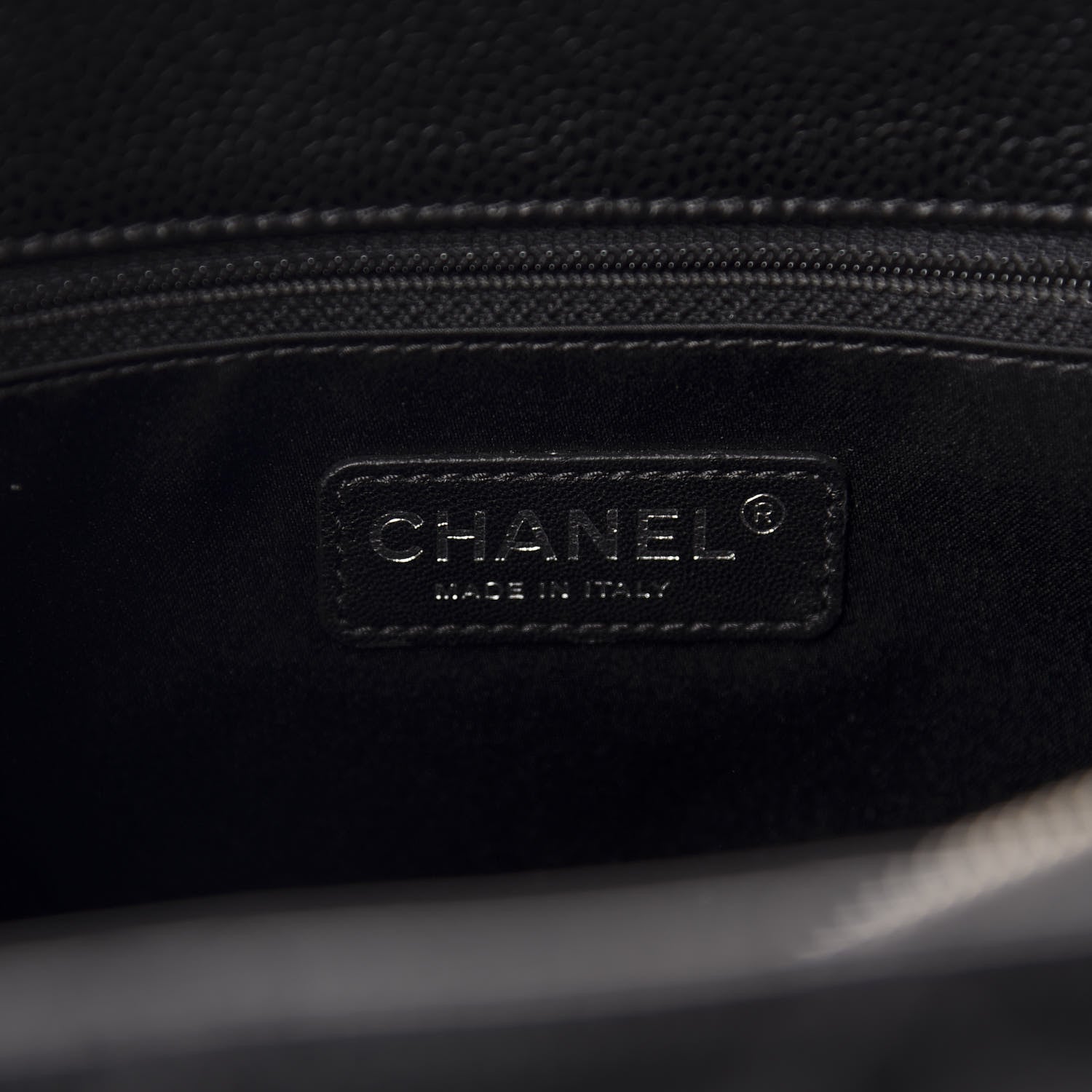 Chanel Caviar Quilted Grand Shopping Tote GST Black 8 of 11