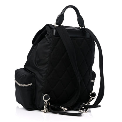 Burberry Technical Nylon Rucksack Backpack Black 3 of 9