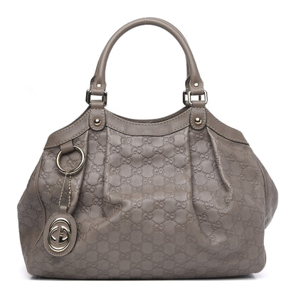 Gucci Guccissima Medium Sukey Tote Taupe 1 of 10
