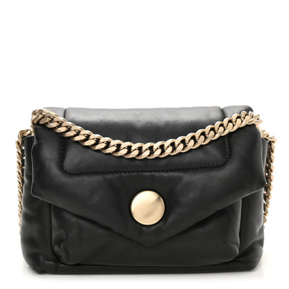 Proenza Schouler Lambskin PS Harris Small Shoulder Bag Black 1 of 8