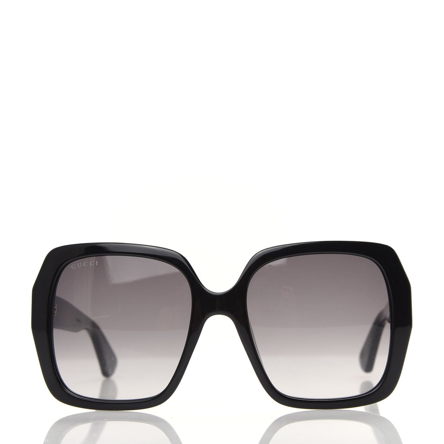 Acetate Square Frame GG0096S Sunglasses Black