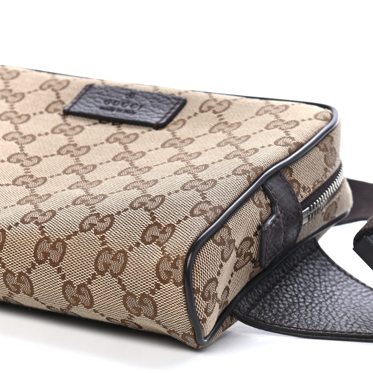 Monogram Belt Bag Dark Brown