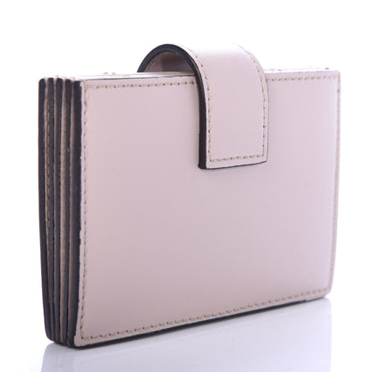 Fendi Vitello Liberty Lucido Gusseted Card Holder Peonia 3 of 9