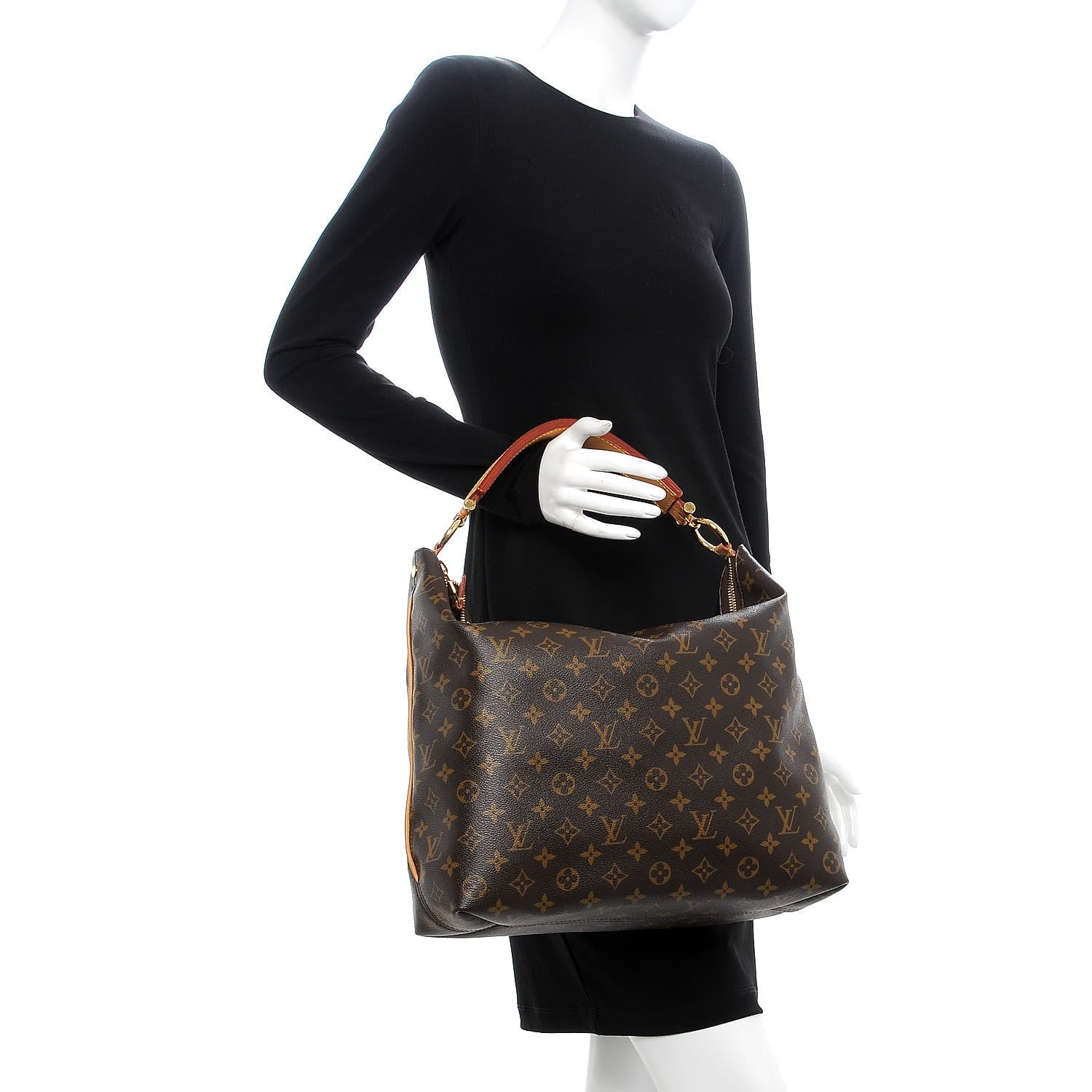 Louis Vuitton Monogram Sully MM 2 of 9