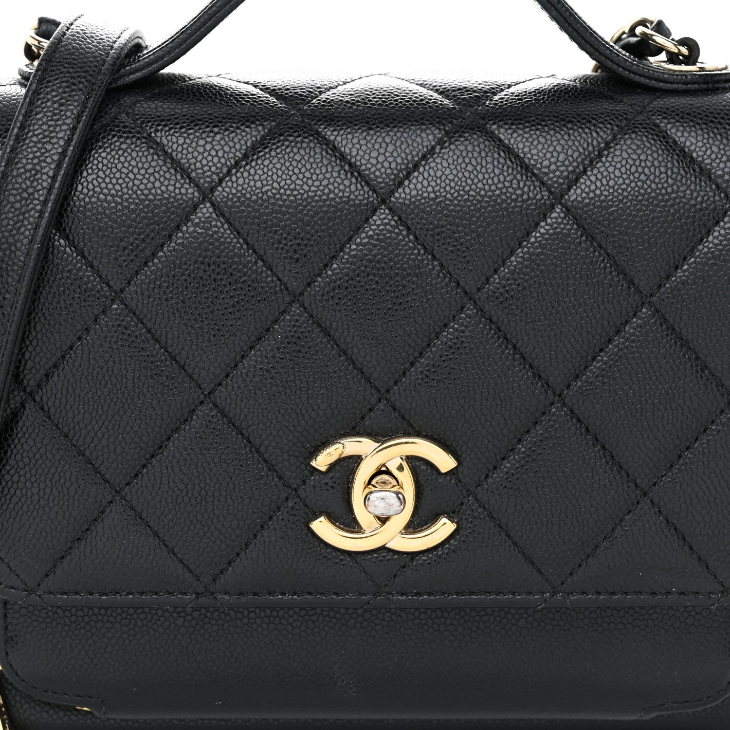 Chanel Caviar Quilted Medium Business Affinity Flap Black 8 of 11