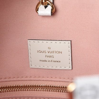 Louis Vuitton Monogram Giant Onthego GM Rouge Rose 9 of 10