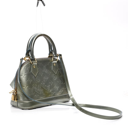 Louis Vuitton Vernis Alma BB Givre 3 of 8