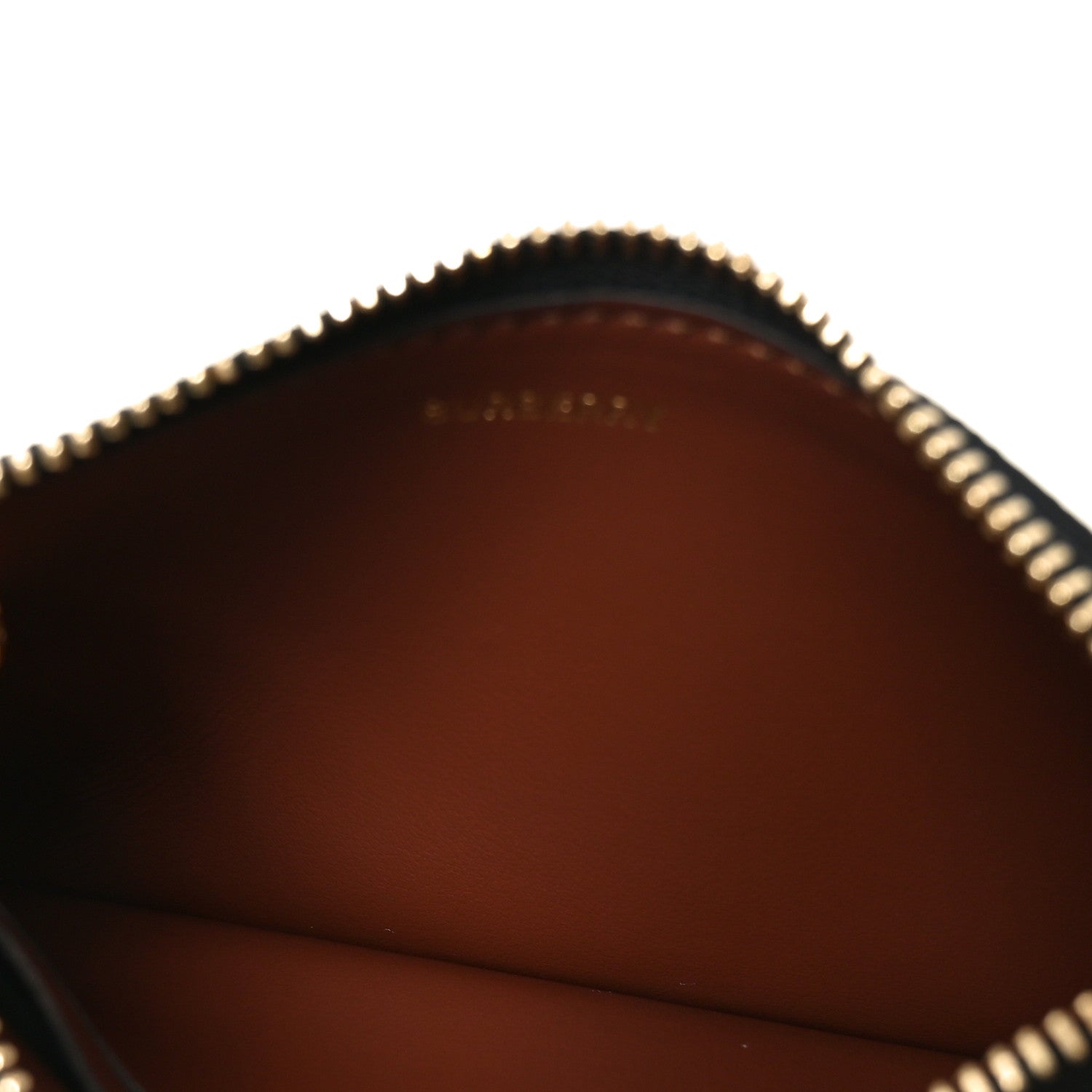 Burberry E-Canvas Calfskin Icon Stripe Zip Coin Case Archive Beige 5 of 6