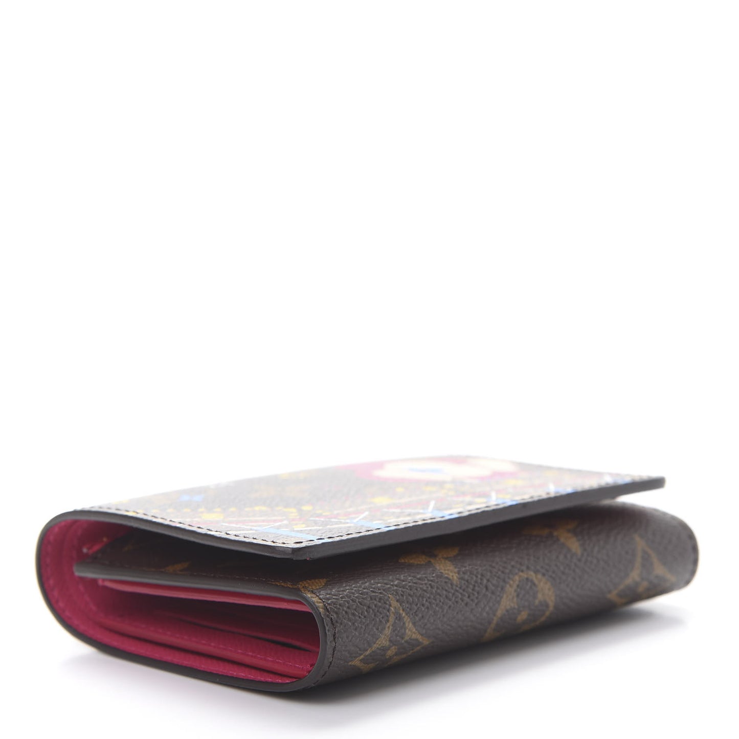 Monogram 2020 Christmas Animation Roller Coaster Victorine Wallet Pivoine