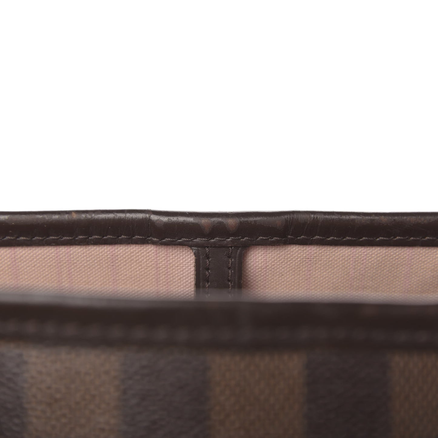 Damier Ebene Neo Neverfull MM Rose Ballerine