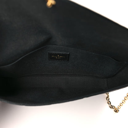 Louis Vuitton Empreinte Pochette Felicie Chain Wallet Black 6 of 10
