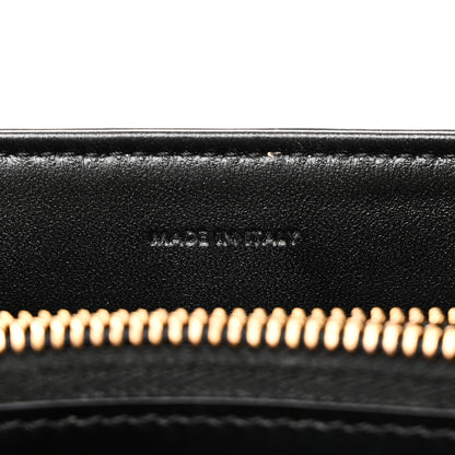 Celine Satinated Calfskin Mini 16 Top Handle Bag Black 7 of 11