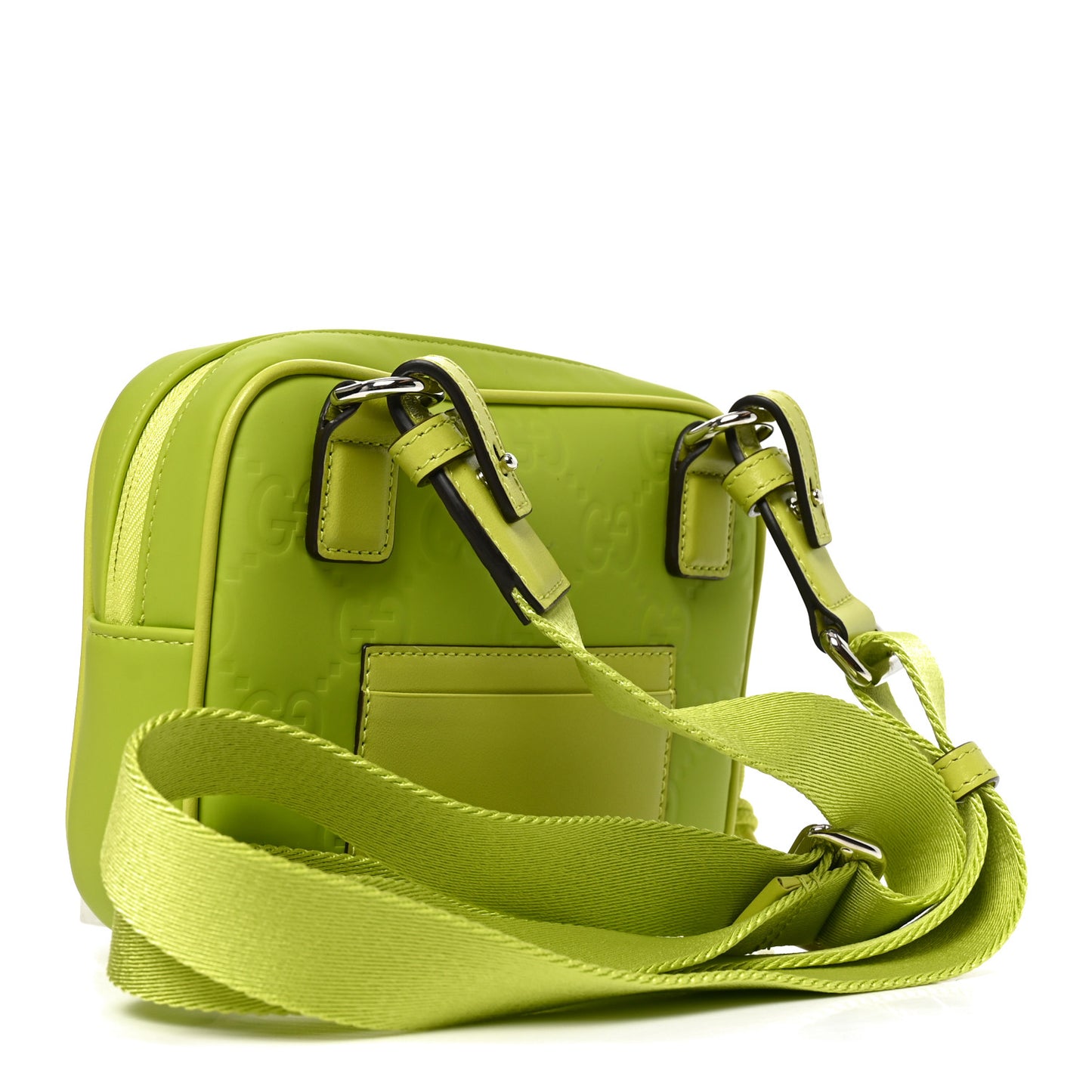 Rubber Effect Monogram GG Crossbody Bag Firefly