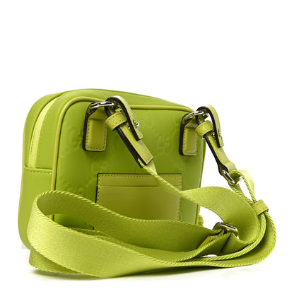 Gucci Rubber Effect Monogram GG Crossbody Bag Firefly 3 of 11