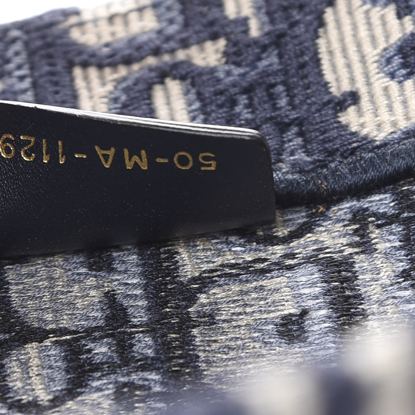 Oblique Medium Book Tote Blue Multicolor