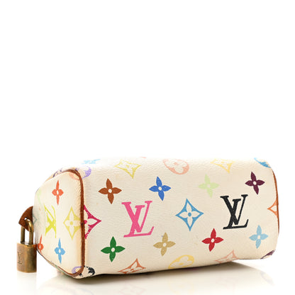 Louis Vuitton Monogram Multicolor Mini Sac HL Speedy White 4 of 14