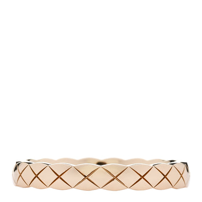 Chanel 18K Yellow Gold Mini Coco Crush Ring 59 8.75 3 of 5