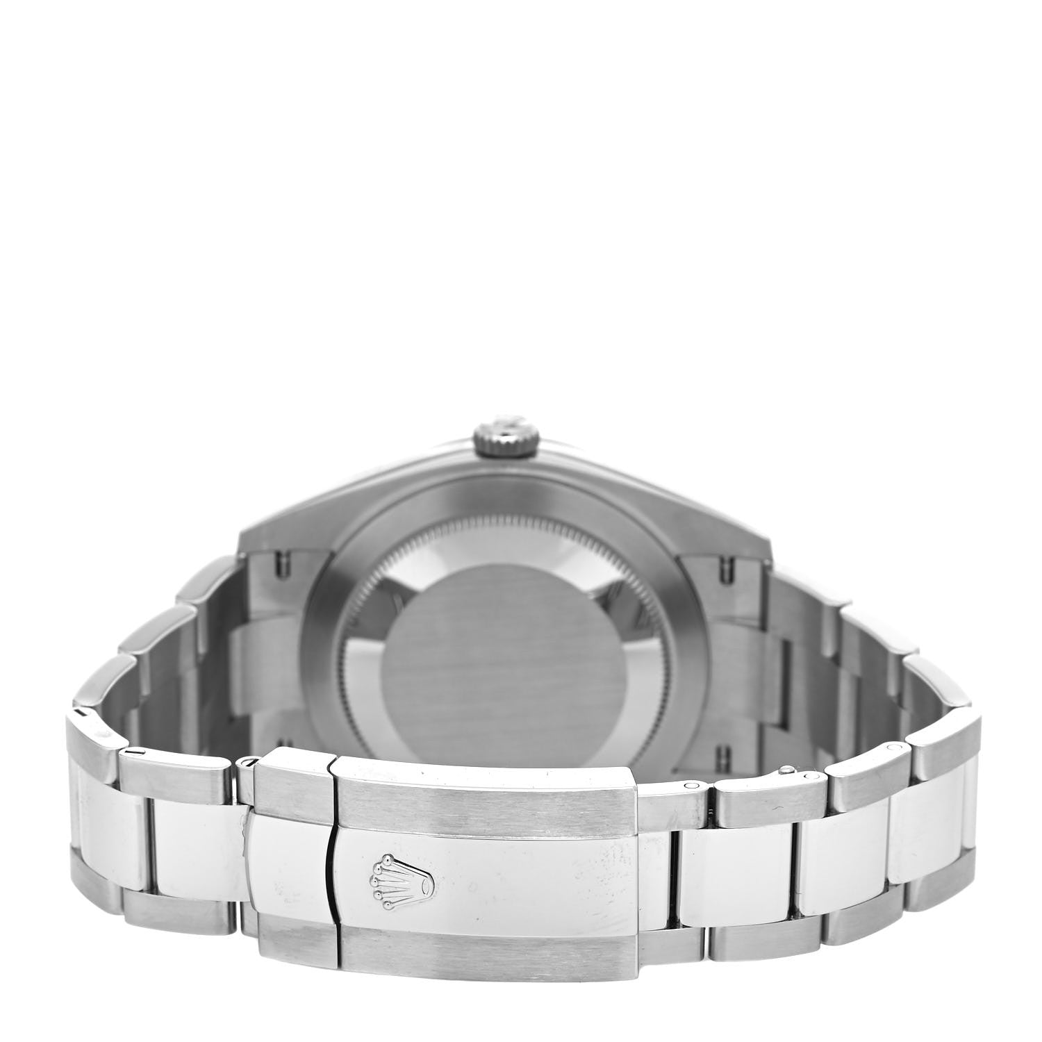 Rolex Stainless Steel 18K White Gold 41mm Oyster Perpetual Datejust Watch Azzurro Blue Roman 126334 3 of 5
