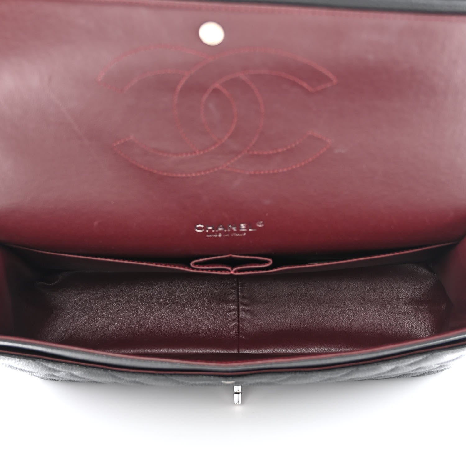 Chanel Caviar Quilted Maxi Double Flap Black 5 of 11